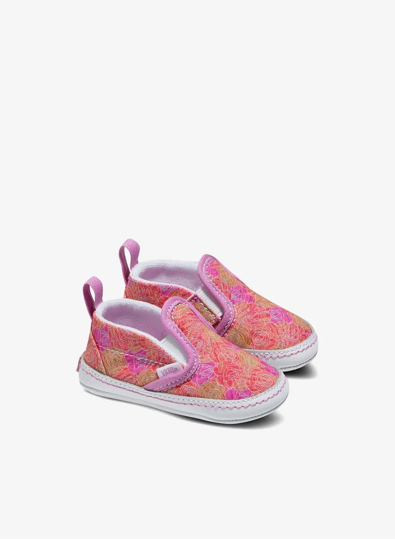 VANS Kids' Slip-On V Crib shoes